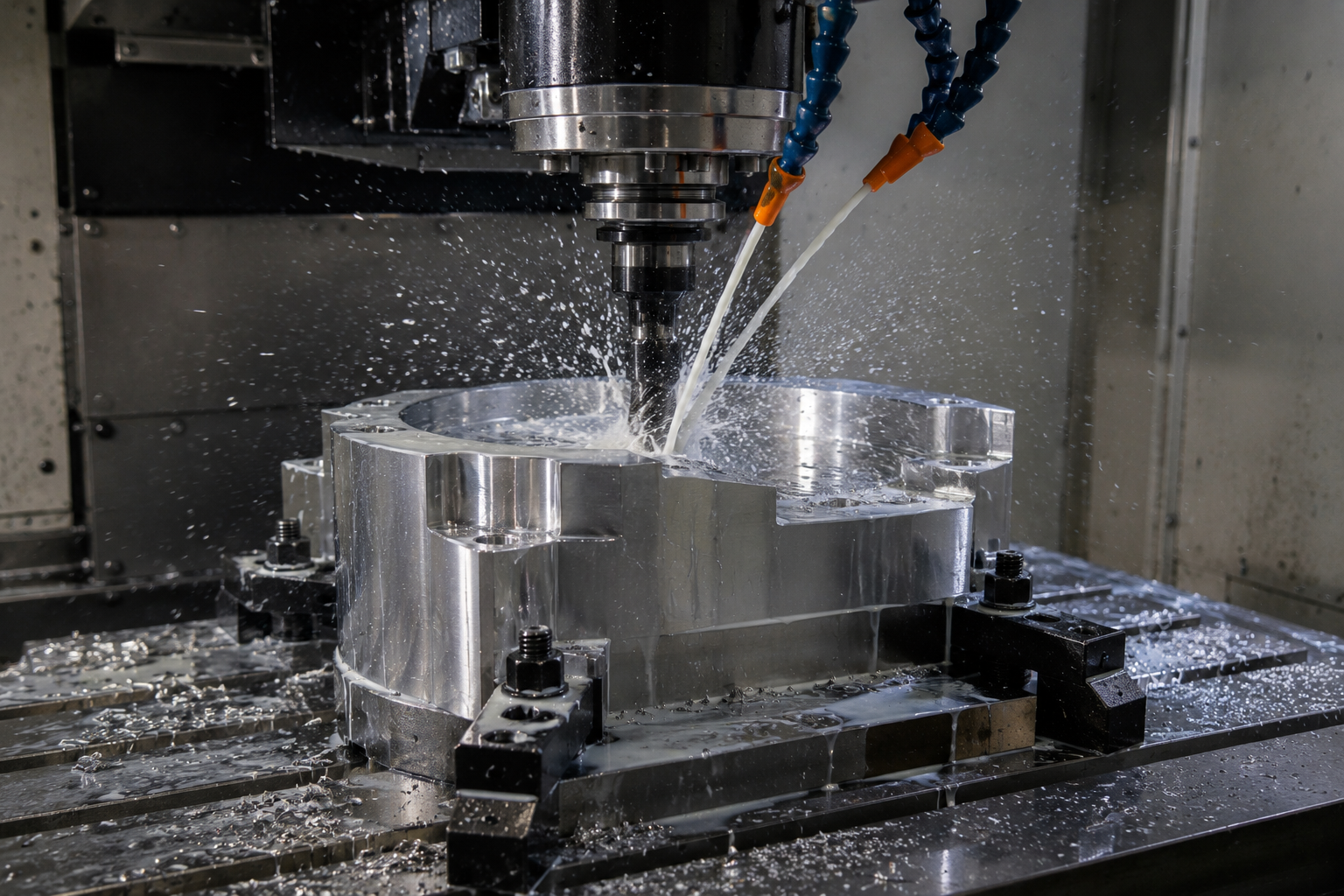 CNC lathe turning